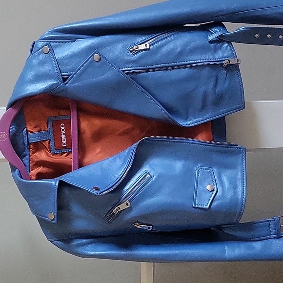 derimod Jackets & Blazers - Real Leather biker jacket (high quality)